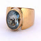 Bague 55 Bague vintage - Topaze ovale 5,00 ct en or 18 kt 58 Facettes AN572 '(0089)