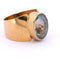 Bague 55 Bague vintage - Topaze ovale 5,00 ct en or 18 kt 58 Facettes AN572 '(0089)