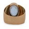 Bague 55 Bague vintage en or jaune 18 kt avec topaze 58 Facettes AN572 112-390 (0089)