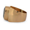 Bague 55 Bague vintage en or jaune 18 kt avec topaze 58 Facettes AN572 112-390 (0089)