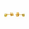 Boucles d'oreilles Boucles d'oreilles Puces Or jaune Péridot 58 Facettes 5276264RV