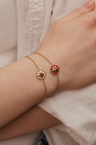 Bracelet Dior Bracelet Rose des vents Or rose Diamant 58 Facettes 5422107RV