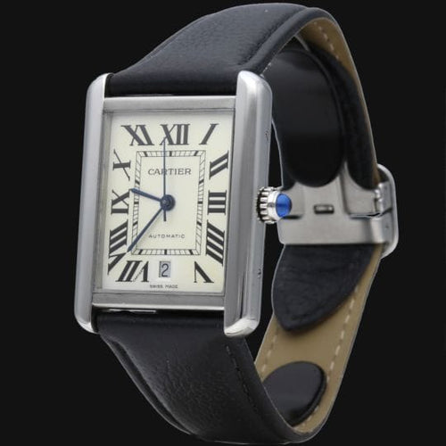 Montre Cartier Montre Tank Solo Xl 58 Facettes MT45441