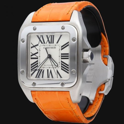 Montre Cartier Montre Santos 100 Xl 58 Facettes MT45432