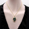 Pendentif Pendentif - Serpent entrelacé en or 14K, crâne en labradorite, diamants et rubis 58 Facettes A10038