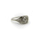 Bague Art déco - Bague de fiançailles en or blanc 18k et diamant 58 Facettes A1001V