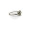 Bague Art déco - Bague de fiançailles en or blanc 18k et diamant 58 Facettes A1001V