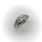 Bague Art déco - Bague de fiançailles en or blanc 18k et diamant 58 Facettes
