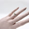 Bague Art déco - Bague de fiançailles en or blanc 18k et diamant 58 Facettes