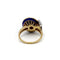 Bague 52.5 Art déco - Bague en or blanc et or jaune 18K émail bleu et diamants 58 Facettes