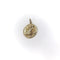 Pendentif 14K - Pendentif charm médaillon en or jaune, vautour Nekhbet 58 Facettes