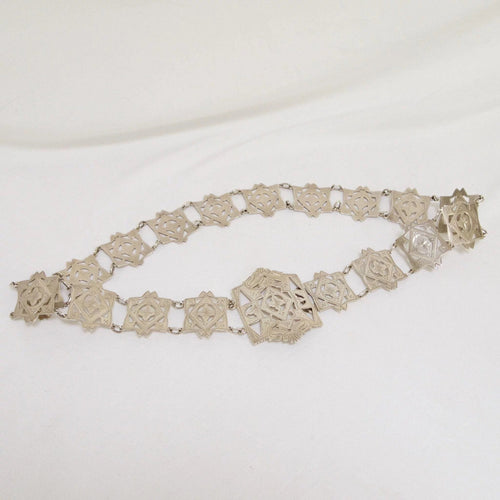 Montre Ceinture en argent sterling Arts and Crafts, Birmingham, vers 1911 58 Facettes