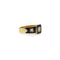 Bague Bague trilogie victorienne - Or 18 ct et diamants, émail bleu 58 Facettes