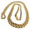 Collier Collier chaîne muff en pinchbeck géorgien avec fermoir main 58 Facettes