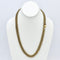 Collier Collier chaîne muff en pinchbeck géorgien avec fermoir main 58 Facettes
