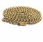 Collier Collier chaîne muff en pinchbeck géorgien avec fermoir main 58 Facettes