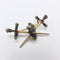 Broche Broche Blackamoor italienne époque géorgienne en argent doré et grenats 58 Facettes