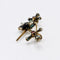 Broche Broche Blackamoor italienne époque géorgienne en argent doré et grenats 58 Facettes