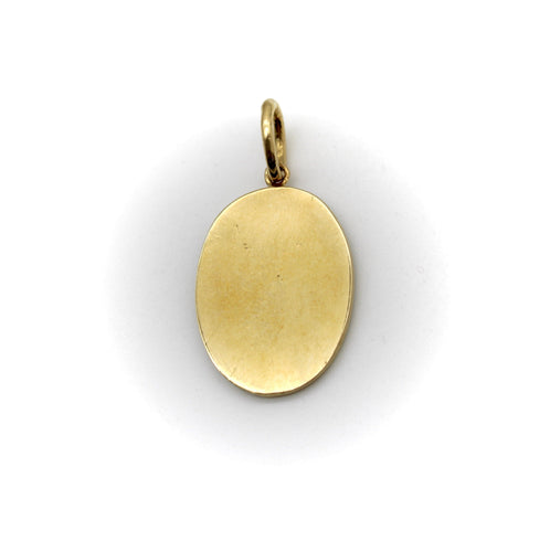 Pendentif Signature - Pendentif médaillon intaille Vénus et Mars en or 14k 58 Facettes