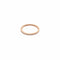Bague Bague éternité - Alliance en or rose 14K et diamants pavés 58 Facettes