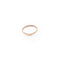 Bague Bague éternité - Alliance en or rose 14K et diamants pavés 58 Facettes