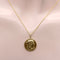 Pendentif Pendentif charme Nekhbet style Revival égyptien en or 14K 58 Facettes