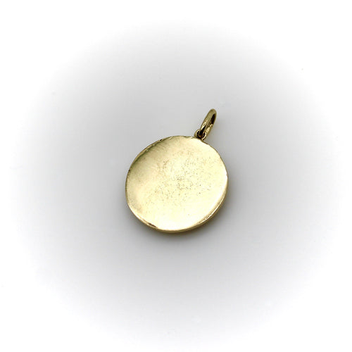 Pendentif Pendentif charme Nekhbet style Revival égyptien en or 14K 58 Facettes