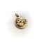 Pendentif Cute as a Button - Pendentif médaille sanglier en or 14k et rubis 58 Facettes
