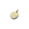 Pendentif Signature - Pendentif galaxie lune et étoiles en or 14K avec diamant 58 Facettes