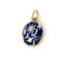 Pendentif Signature - Pendentif galaxie lune et étoiles en or 14K avec diamant 58 Facettes