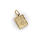 Pendentif Pendentif ingot carré style Egyptian Revival en or 14K 58 Facettes