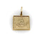 Pendentif Pendentif ingot carré style Egyptian Revival en or 14K 58 Facettes