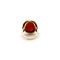 Bague 56 Bague chevalière victorienne en or 14K et agate rubanée, intaille 58 Facettes