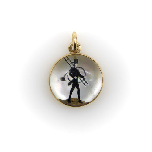 Pendentif Pendentif Essex crystal édouardien en or 14k 58 Facettes A2002Q