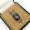 Broche Époque édouardienne - Broche scarabée en or 18k, argent et diamants 58 Facettes