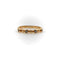 Bague 53 Bague vintage motif bulles en or rose 14k et diamants 58 Facettes