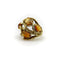 Bague 54 Bague briar patch en or jaune 14k et opales de feu 58 Facettes A1001J