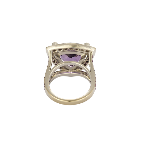 Bague 51 Mauboussin - Bague « Tellement Subtile pour moi » en or blanc, améthyste 58 Facettes BO/250041
