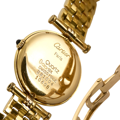 Montre Cartier Panthère Vendôme - Montre en or jaune 18 carats 58 Facettes BO/250036