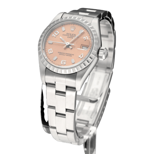 Montre Rolex Oyster Perpetual Lady Date - Montre femme 26 mm réf. 69240 (1998) 58 Facettes ROL/LDJ/594