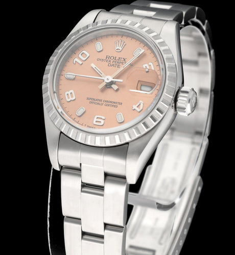 Montre Rolex Oyster Perpetual Lady Date - Montre femme 26 mm réf. 69240 (1998) 58 Facettes ROL/LDJ/594