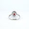 Bague 56 Bague - Rubis et diamants en or blanc 18 carats 58 Facettes