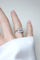 Bague 52.5 Bague Art déco octogonale en or blanc et platine, diamants 0,50 ct 58 Facettes