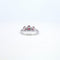 Bague 52 Bague - en or blanc 18 ct avec rubis et diamants 58 Facettes