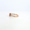 Bague 51 Bague en or jaune 18 kt avec rubis et diamants 58 Facettes