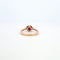 Bague 51 Bague en or jaune 18 kt avec rubis et diamants 58 Facettes