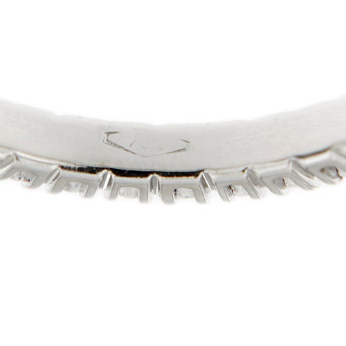 Bague 54 Bague éternité - en or blanc 18 kt et diamants 0,40 ct 58 Facettes 39948