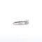 Bague 55 Solitario - Bague en or blanc 18 ct et diamants 58 Facettes