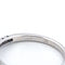 Bague 55 Solitario - Bague en or blanc 18 ct et diamants 58 Facettes