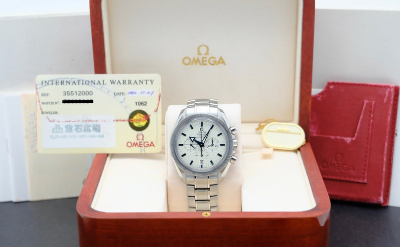 Montre Omega Speedmaster Broad Arrow - Montre acier réf. 3551.50.00, 42 mm (2002) 58 Facettes OMG/SPP/079